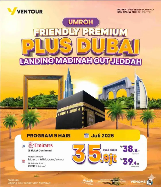 Umroh Plus Dubai